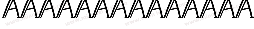 jitalic jx four字体转换